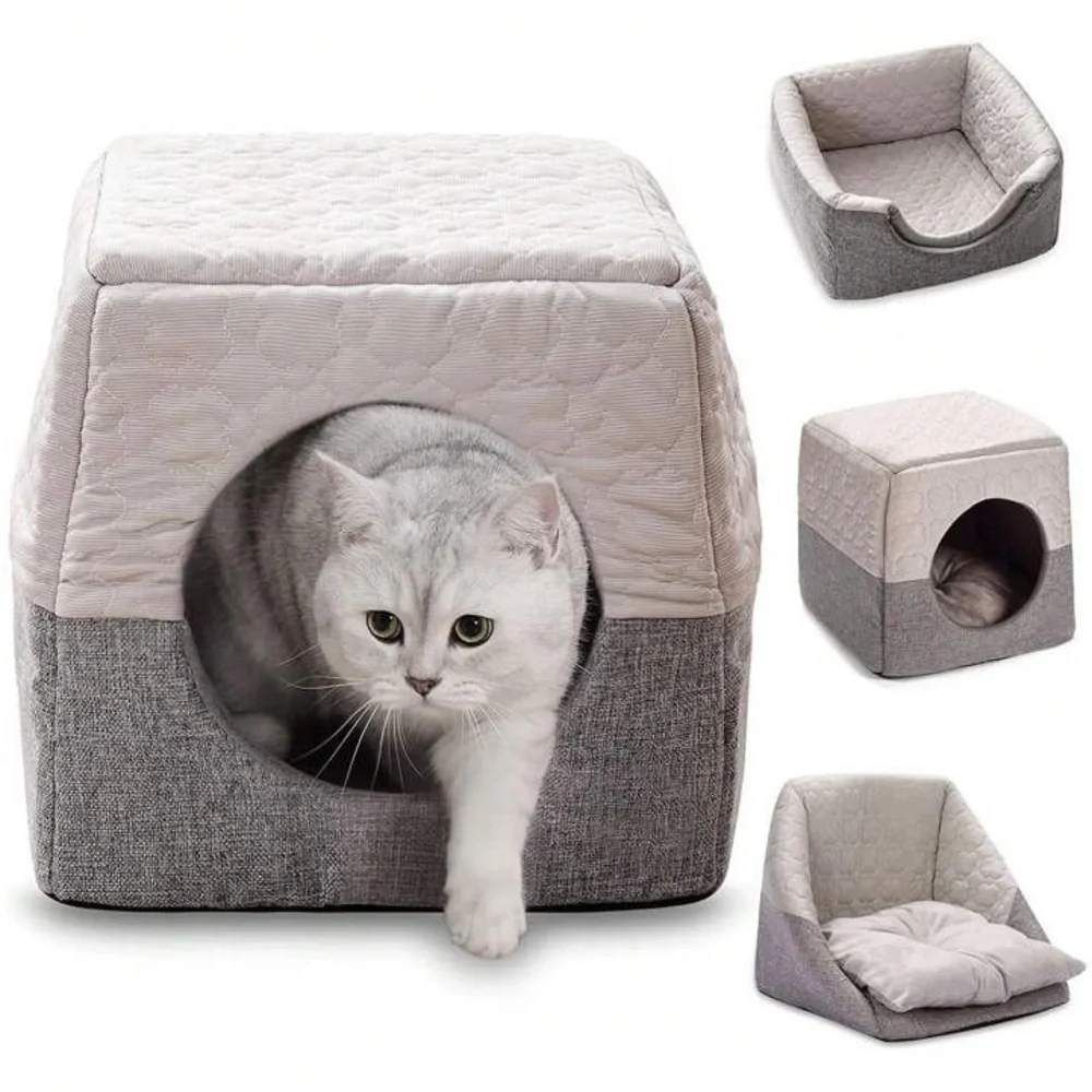 1pc Pet Cat/ Small Dog Bed Linen